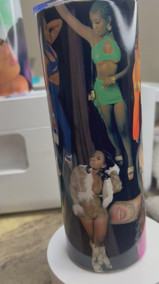 Customized 20 oz  picture tumbler